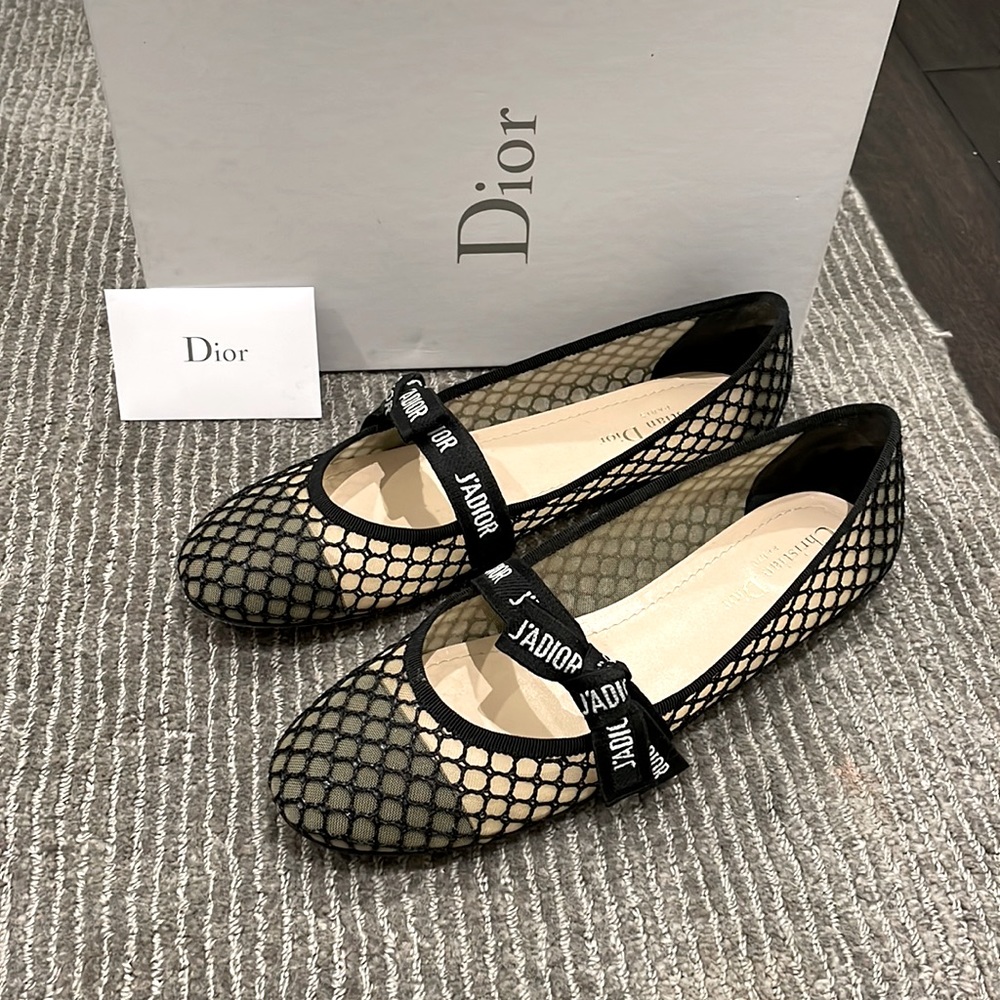 Dior ‘miss J’adior’ ballerina flats
